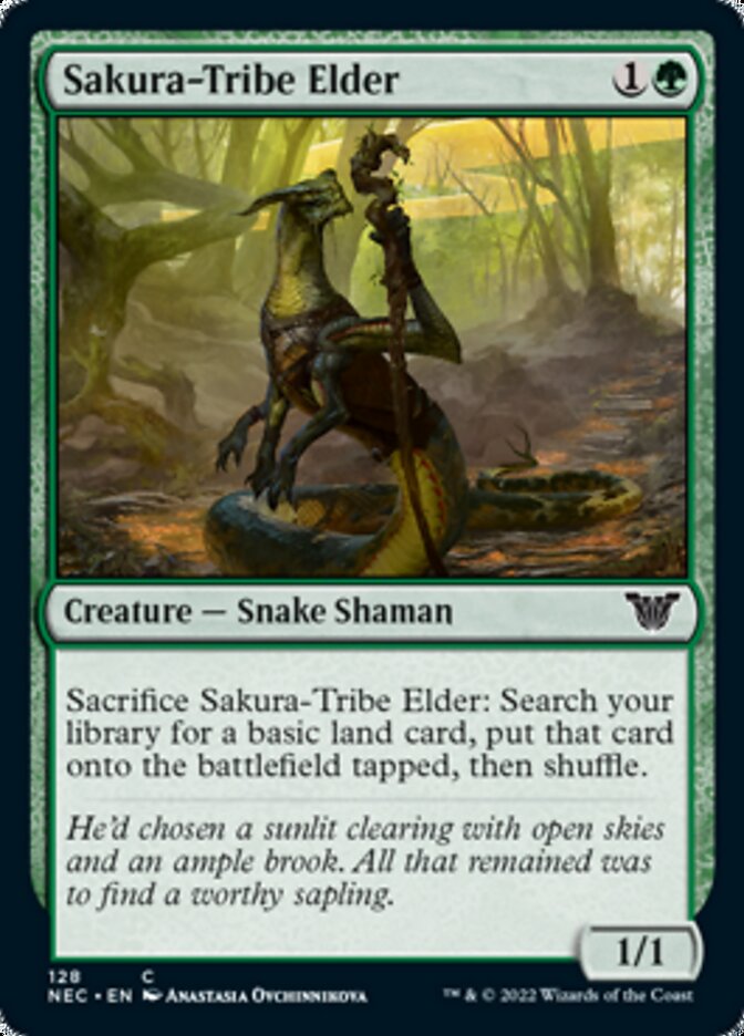 Sakura-Tribe Elder [Kamigawa: Neon Dynasty Commander] | PLUS EV GAMES 