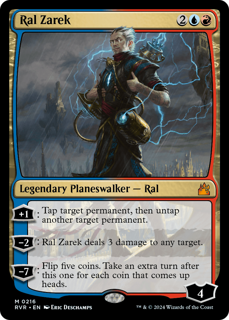 Ral Zarek [Ravnica Remastered] | PLUS EV GAMES 