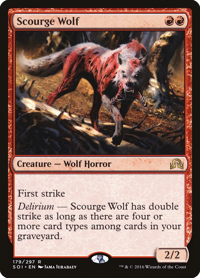 Scourge Wolf [Shadows over Innistrad] | PLUS EV GAMES 