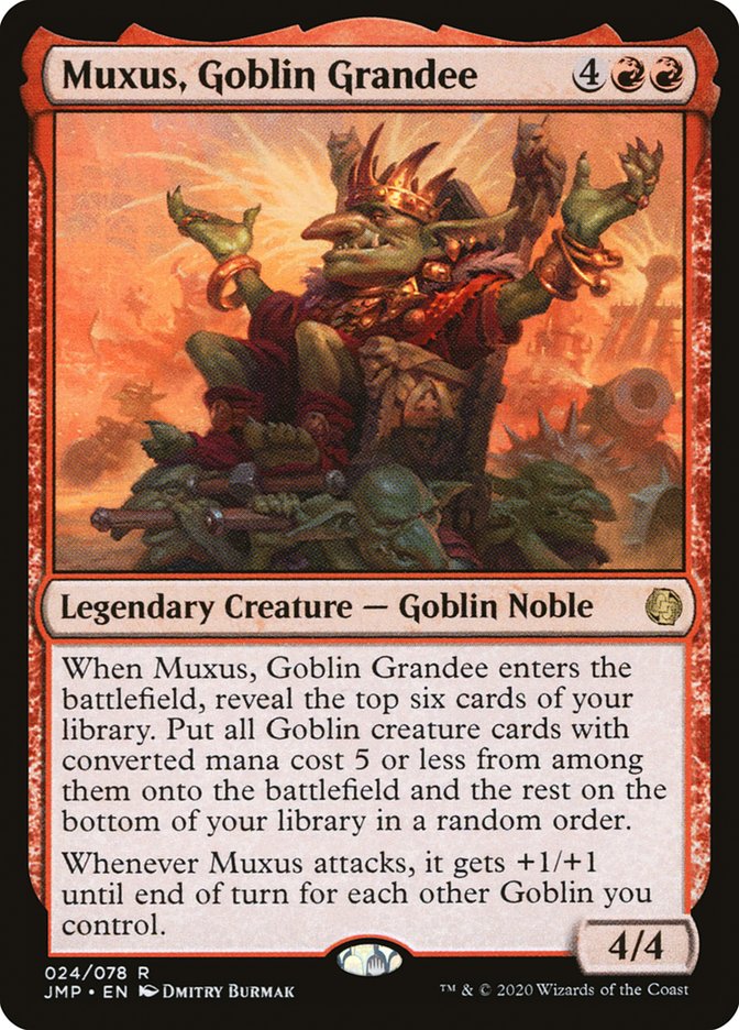 Muxus, Goblin Grandee [Jumpstart] | PLUS EV GAMES 