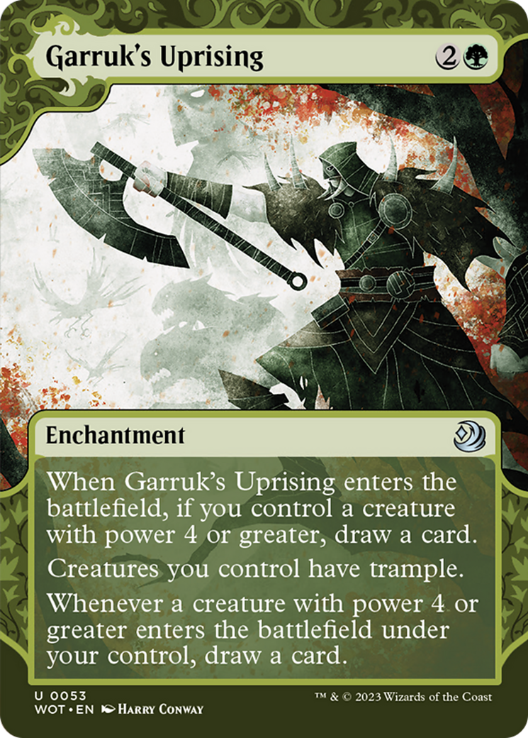 Garruk's Uprising [Wilds of Eldraine: Enchanting Tales] | PLUS EV GAMES 