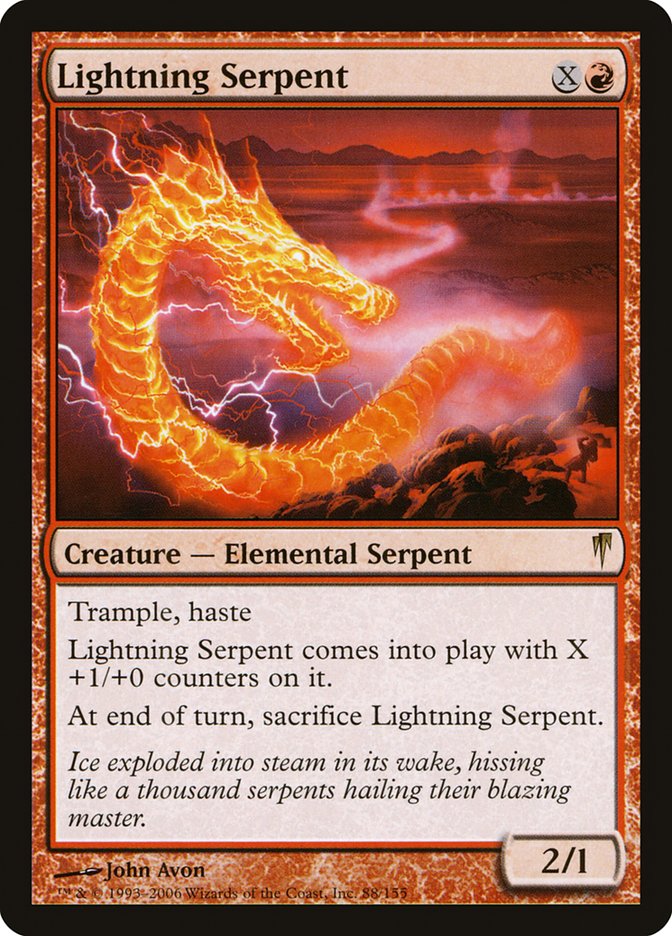 Lightning Serpent [Coldsnap] | PLUS EV GAMES 