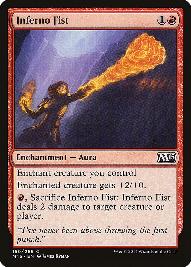 Inferno Fist [Magic 2015] | PLUS EV GAMES 