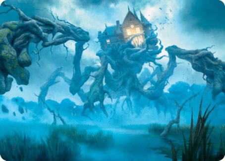 Creeping Inn Art Card [Innistrad: Midnight Hunt Art Series] | PLUS EV GAMES 