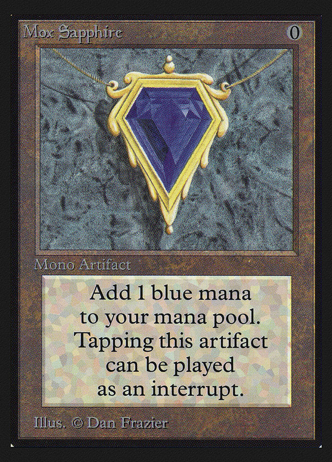 Mox Sapphire [Collectors’ Edition] | PLUS EV GAMES 