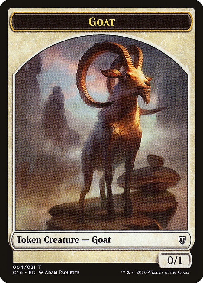 Goat [Commander 2016 Tokens] | PLUS EV GAMES 