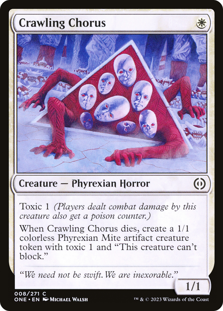 Crawling Chorus [Phyrexia: All Will Be One] | PLUS EV GAMES 