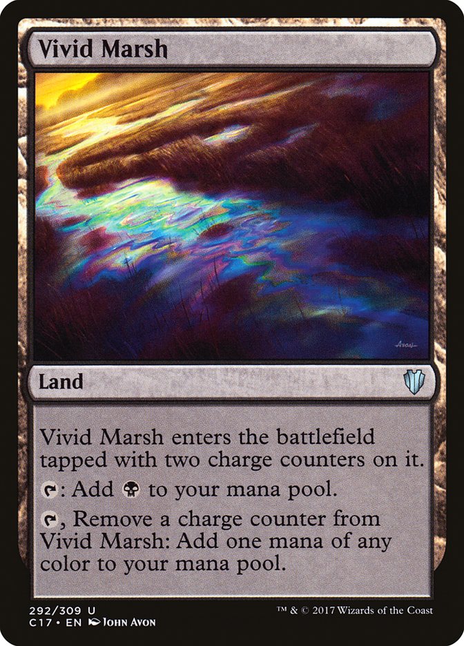 Vivid Marsh [Commander 2017] | PLUS EV GAMES 