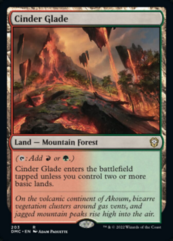 Cinder Glade [Dominaria United Commander] | PLUS EV GAMES 