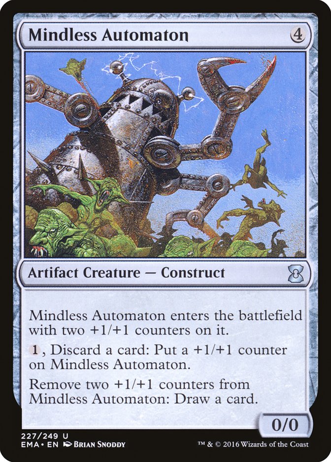 Mindless Automaton [Eternal Masters] | PLUS EV GAMES 