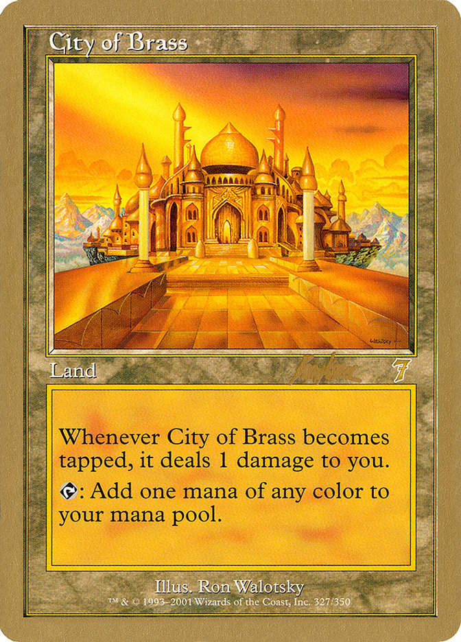 City of Brass (Brian Kibler) [World Championship Decks 2002] | PLUS EV GAMES 