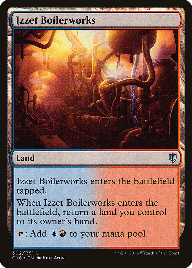 Izzet Boilerworks [Commander 2016] | PLUS EV GAMES 