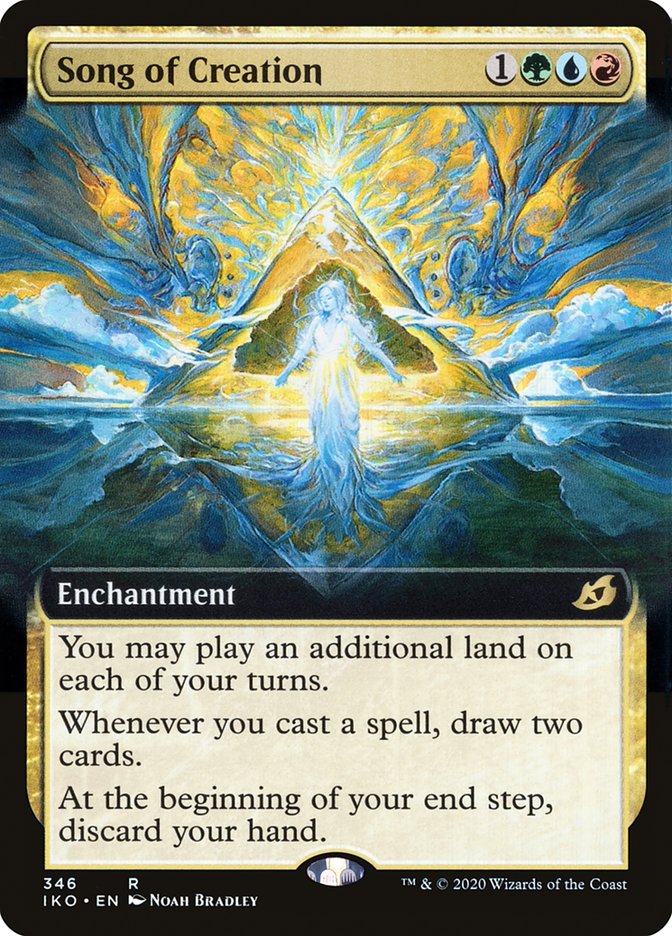 Song of Creation (Extended Art) [Ikoria: Lair of Behemoths] | PLUS EV GAMES 