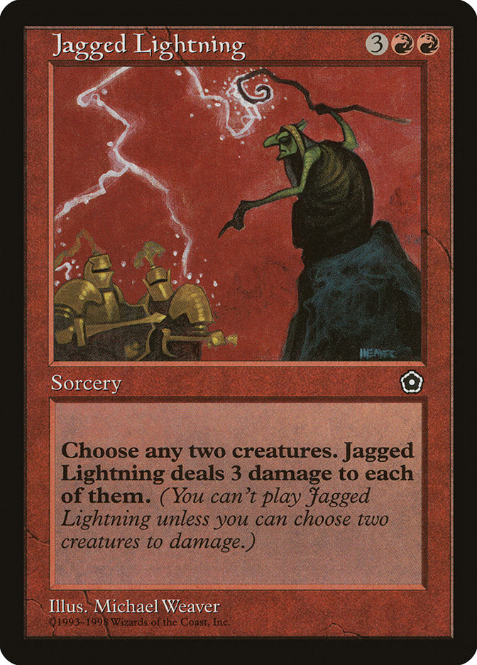 Jagged Lightning [Portal Second Age] | PLUS EV GAMES 