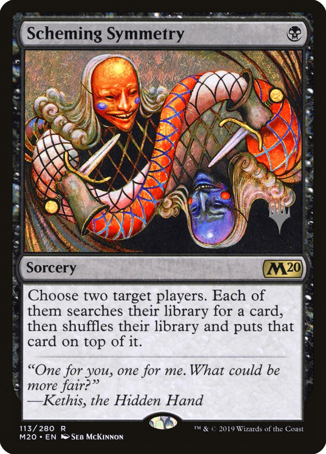 Scheming Symmetry (Promo Pack) [Core Set 2020 Promos] | PLUS EV GAMES 