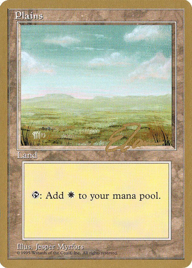 Plains (et364) (Eric Tam) [Pro Tour Collector Set] | PLUS EV GAMES 