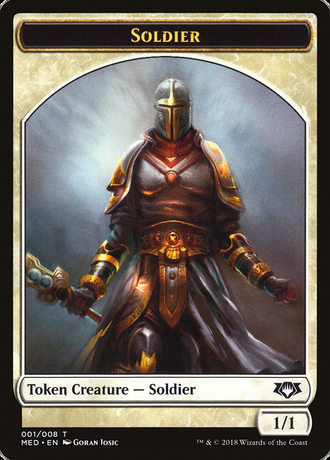 Soldier [Mythic Edition Tokens] | PLUS EV GAMES 