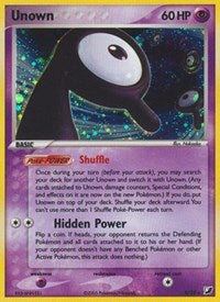 Unown (R) (R/28) [EX: Unseen Forces] | PLUS EV GAMES 