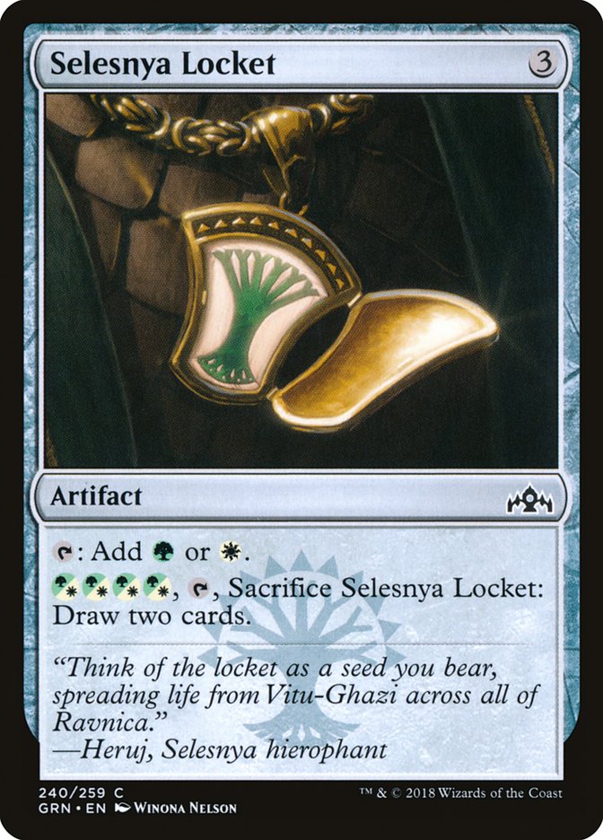 Selesnya Locket [Guilds of Ravnica] | PLUS EV GAMES 