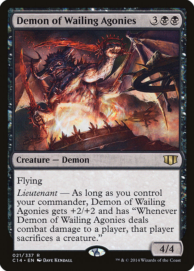 Demon of Wailing Agonies [Commander 2014] | PLUS EV GAMES 