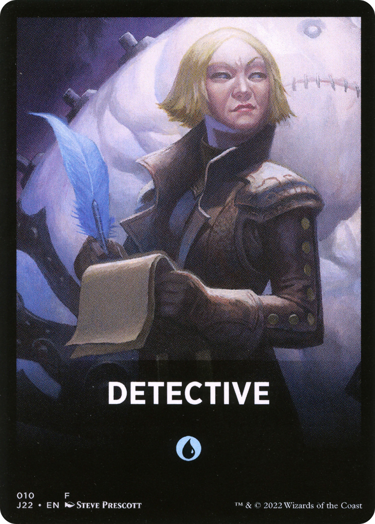 Detective Theme Card [Jumpstart 2022 Front Cards] | PLUS EV GAMES 