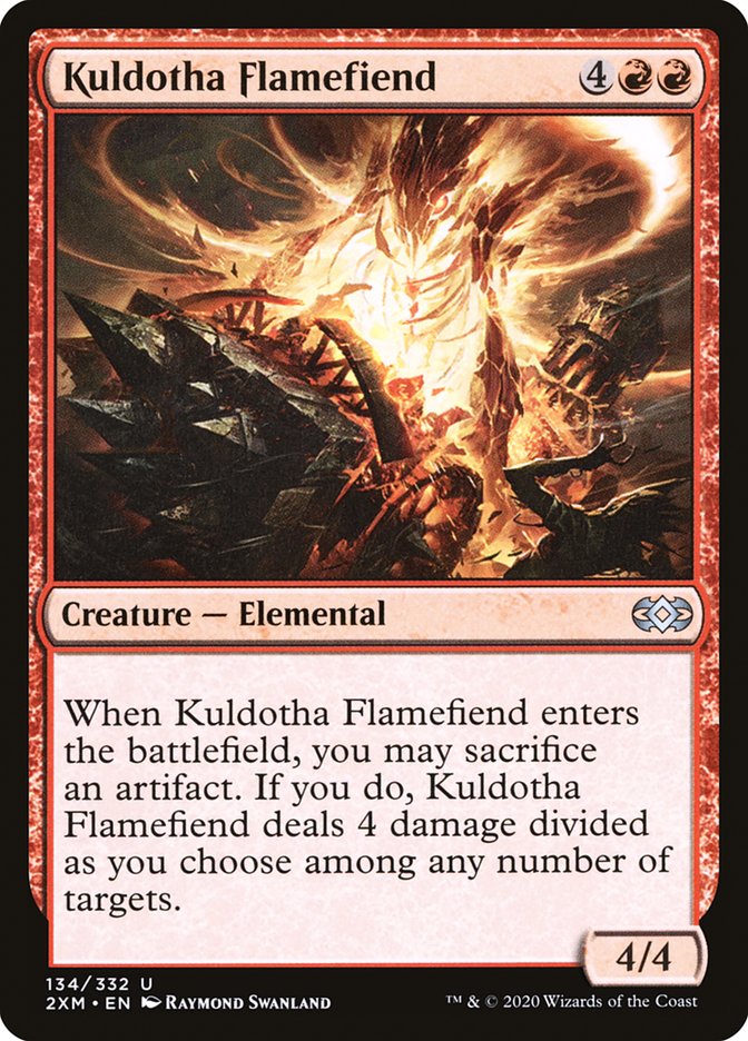 Kuldotha Flamefiend [Double Masters] | PLUS EV GAMES 