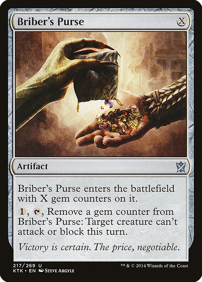 Briber's Purse [Khans of Tarkir] | PLUS EV GAMES 