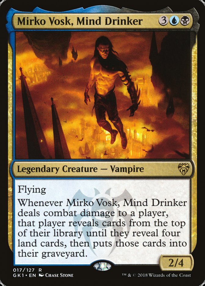 Mirko Vosk, Mind Drinker [Guilds of Ravnica Guild Kit] | PLUS EV GAMES 