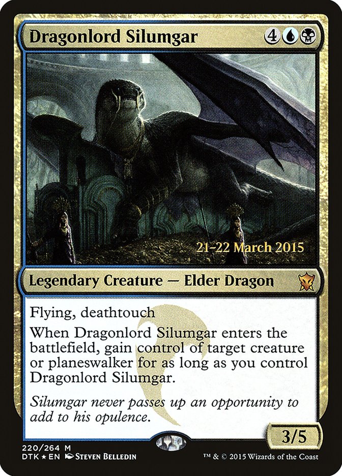 Dragonlord Silumgar  [Dragons of Tarkir Prerelease Promos] | PLUS EV GAMES 