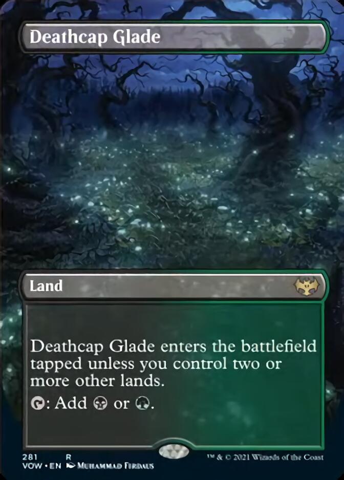 Deathcap Glade (Borderless) [Innistrad: Crimson Vow] | PLUS EV GAMES 