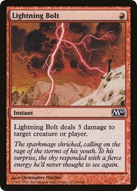 Lightning Bolt (M10) (Oversized) [Oversize Cards] | PLUS EV GAMES 