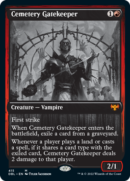 Cemetery Gatekeeper [Innistrad: Double Feature] | PLUS EV GAMES 