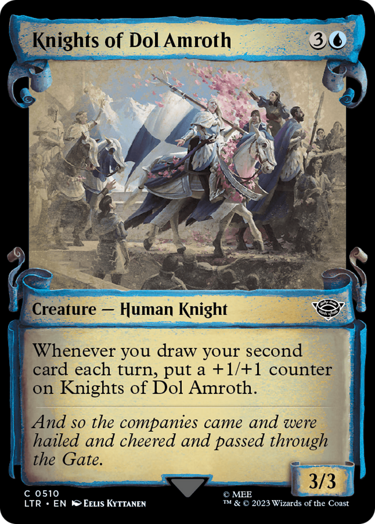 Knights of Dol Amroth [The Lord of the Rings: Tales of Middle-Earth Showcase Scrolls] | PLUS EV GAMES 