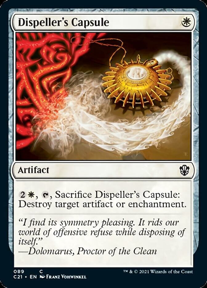 Dispeller's Capsule [Commander 2021] | PLUS EV GAMES 