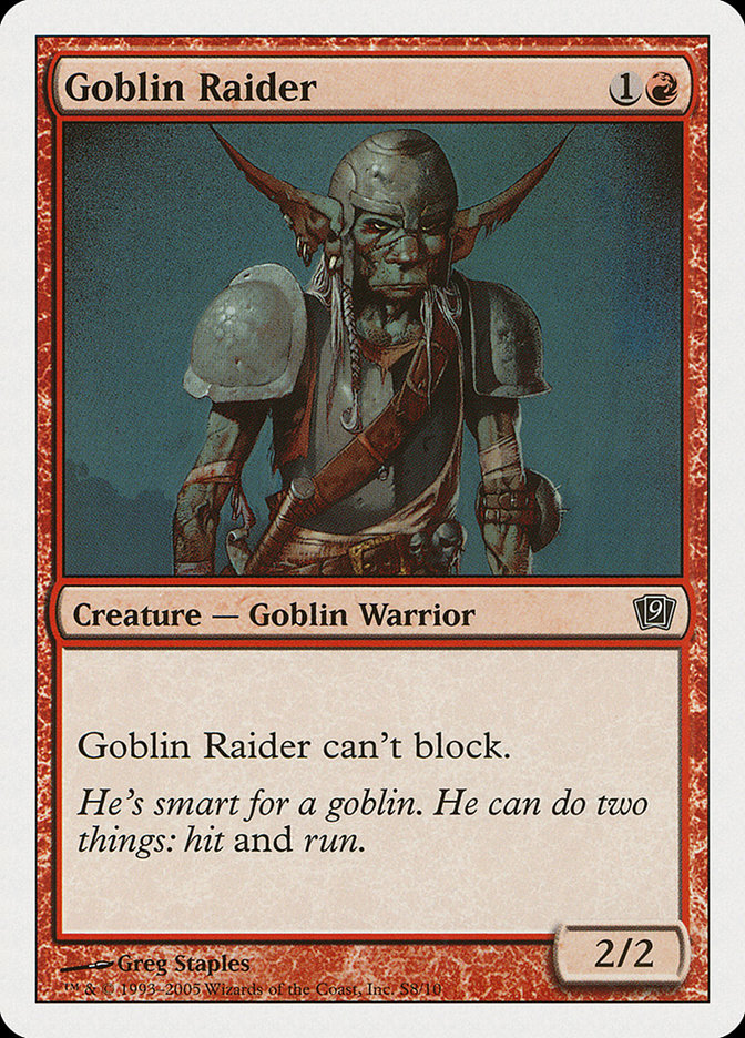 Goblin Raider [Ninth Edition] | PLUS EV GAMES 