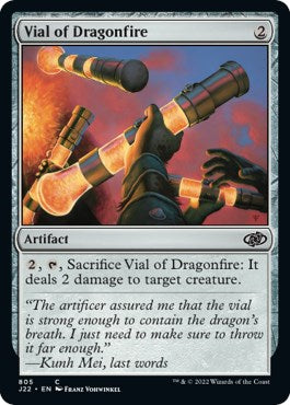 Vial of Dragonfire [Jumpstart 2022] | PLUS EV GAMES 