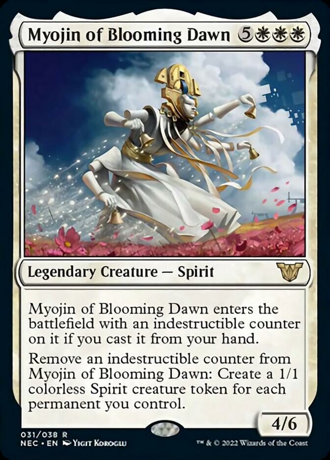 Myojin of Blooming Dawn [Kamigawa: Neon Dynasty Commander] | PLUS EV GAMES 