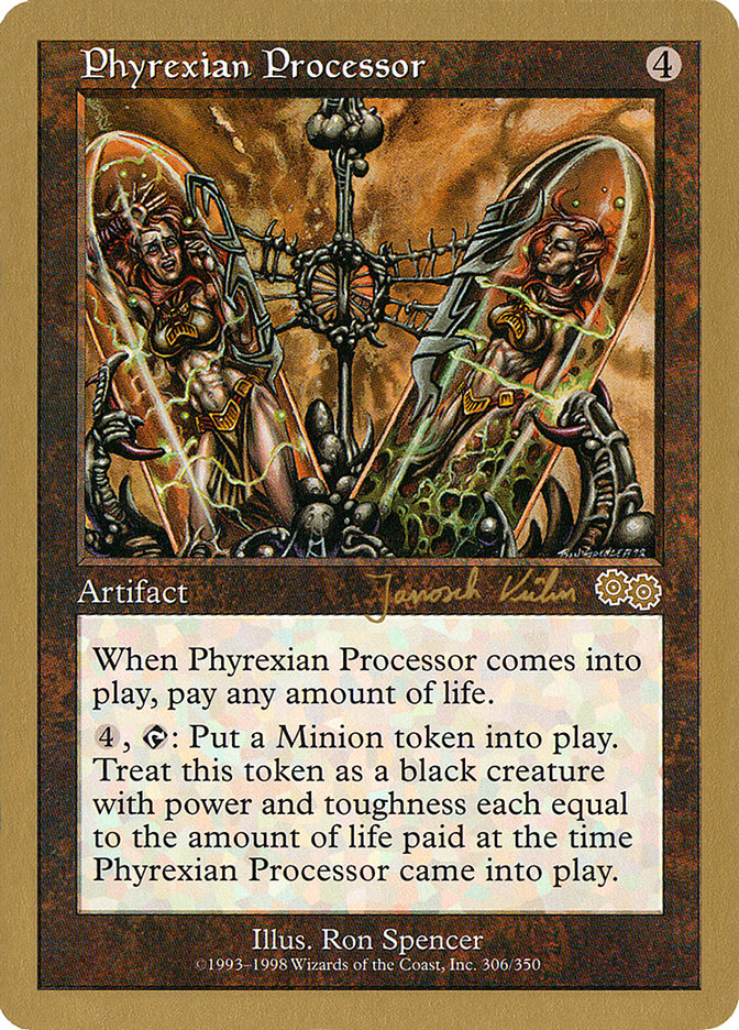 Phyrexian Processor (Janosch Kuhn) [World Championship Decks 2000] | PLUS EV GAMES 