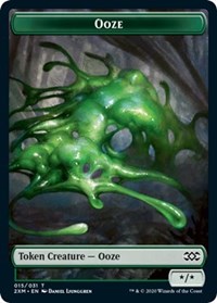 Ooze // Tuktuk the Returned Double-sided Token [Double Masters Tokens] | PLUS EV GAMES 