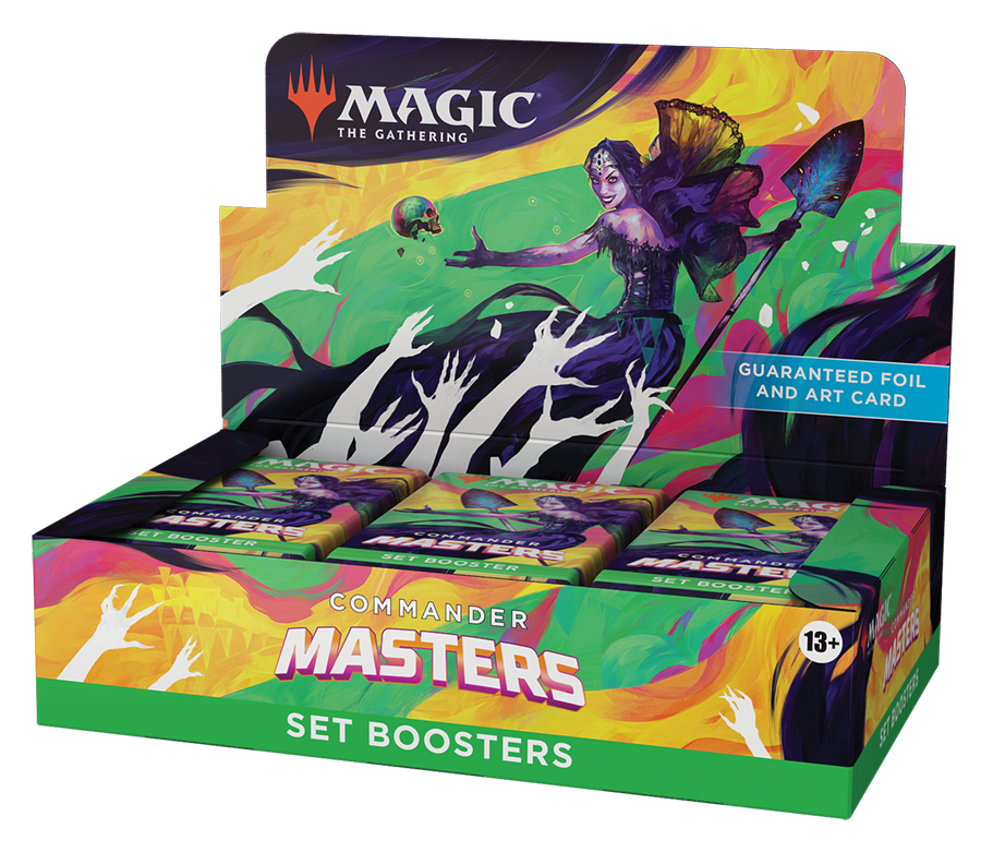 Commander Masters - Set Booster Box PLUS EV GAMES Commander Masters - Set Booster Box PLUS EV GAMES