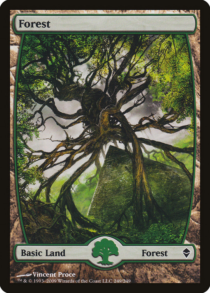 Forest (249) [Zendikar] | PLUS EV GAMES 