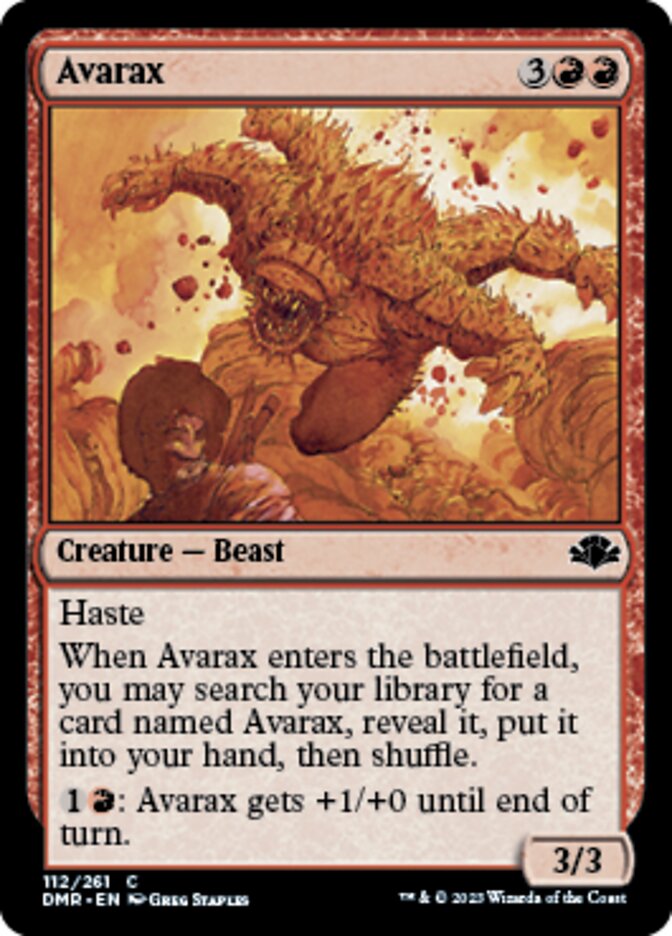 Avarax [Dominaria Remastered] | PLUS EV GAMES 