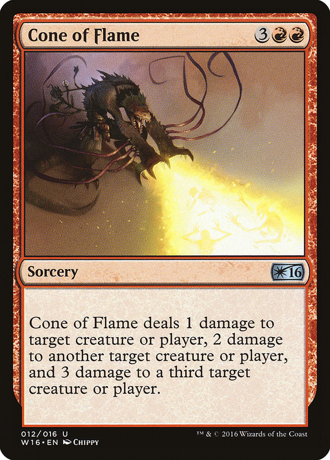 Cone of Flame [Welcome Deck 2016] | PLUS EV GAMES 