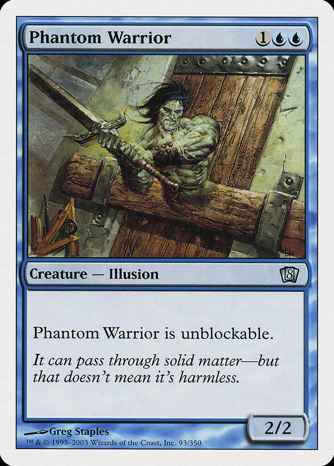 Phantom Warrior [Eighth Edition] | PLUS EV GAMES 