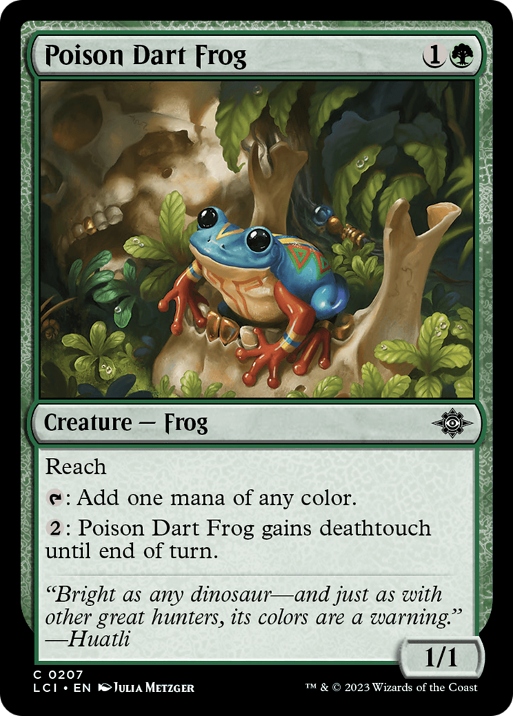 Poison Dart Frog [The Lost Caverns of Ixalan] | PLUS EV GAMES 