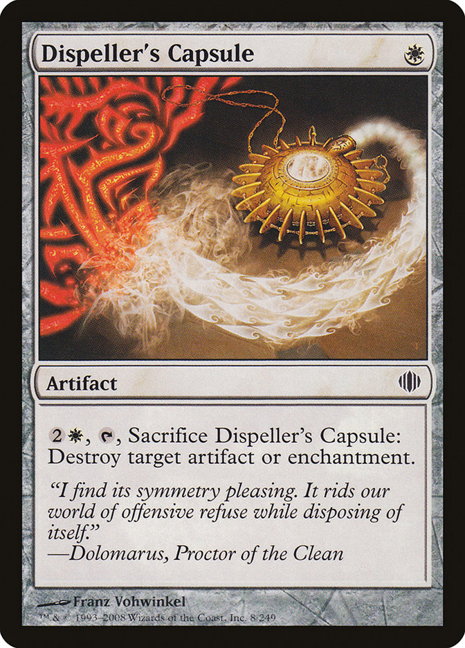 Dispeller's Capsule [Shards of Alara] | PLUS EV GAMES 