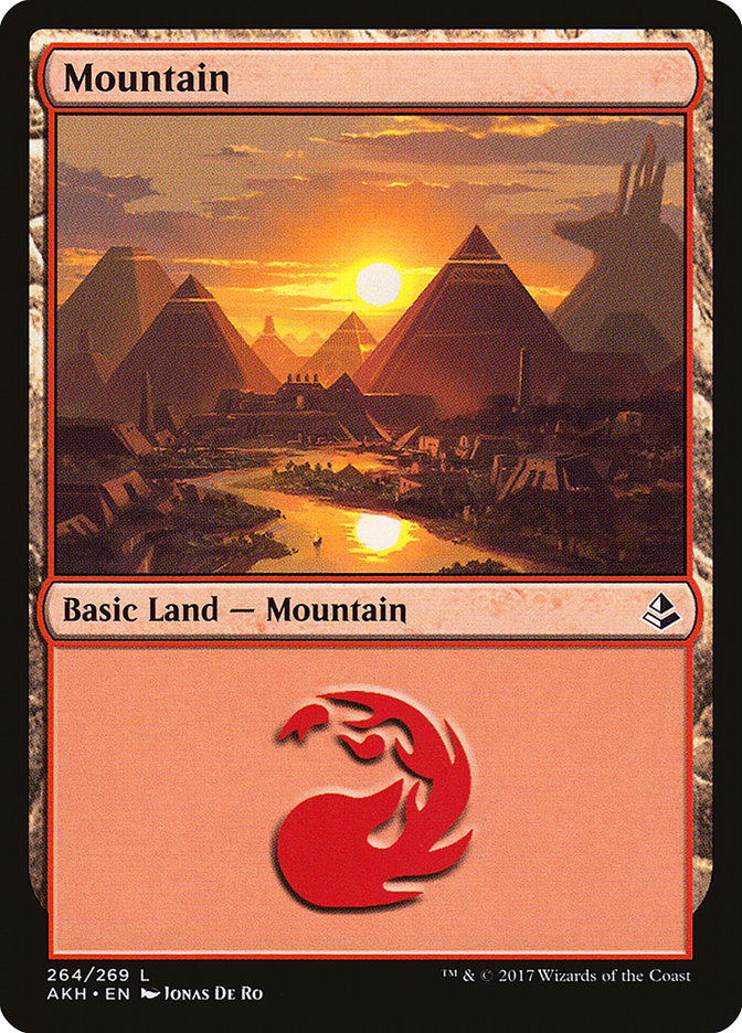 Mountain (264) [Amonkhet] | PLUS EV GAMES 