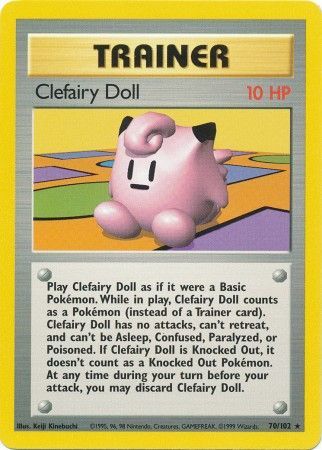 Clefairy Doll (70/102) [Base Set] | PLUS EV GAMES 