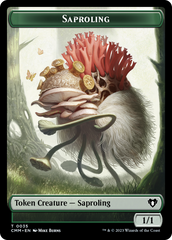 Saproling // Satyr Double-Sided Token [Commander Masters Tokens] | PLUS EV GAMES 