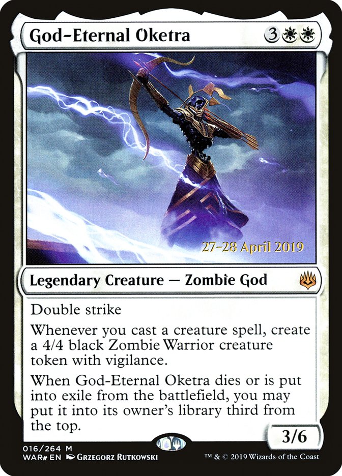 God-Eternal Oketra  [War of the Spark Prerelease Promos] | PLUS EV GAMES 